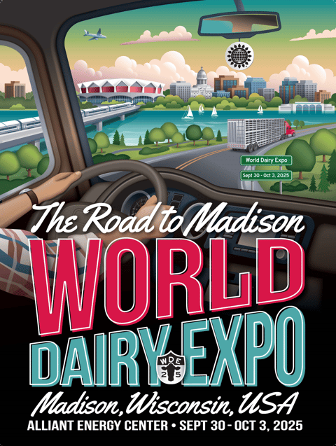 World Dairy Expo poster 18x24